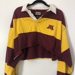 LF Vintage Long Sleeve Crop Top